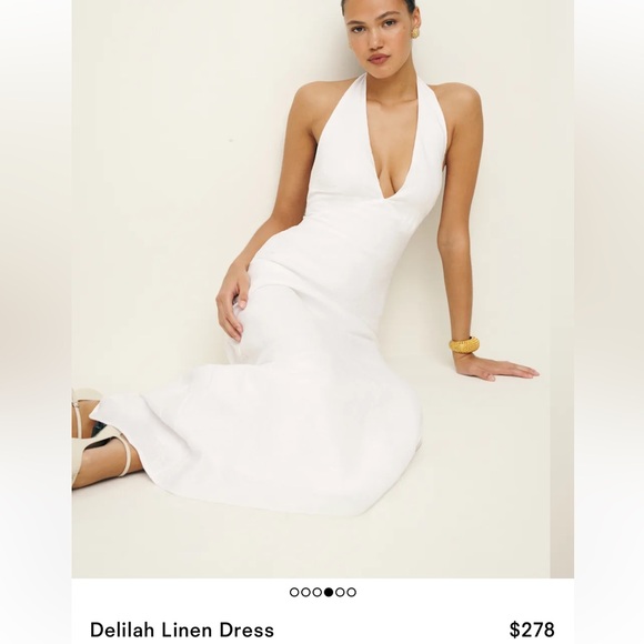 Reformation | Dresses | Reformation Delilah Linen Halter Dress | Poshmark Reformation | Dresses | Reformation Delilah Linen Halter Dress | Poshmark